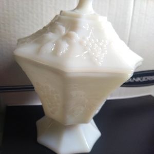 Anchor Hocking #14 Milk Glass Candy Dish